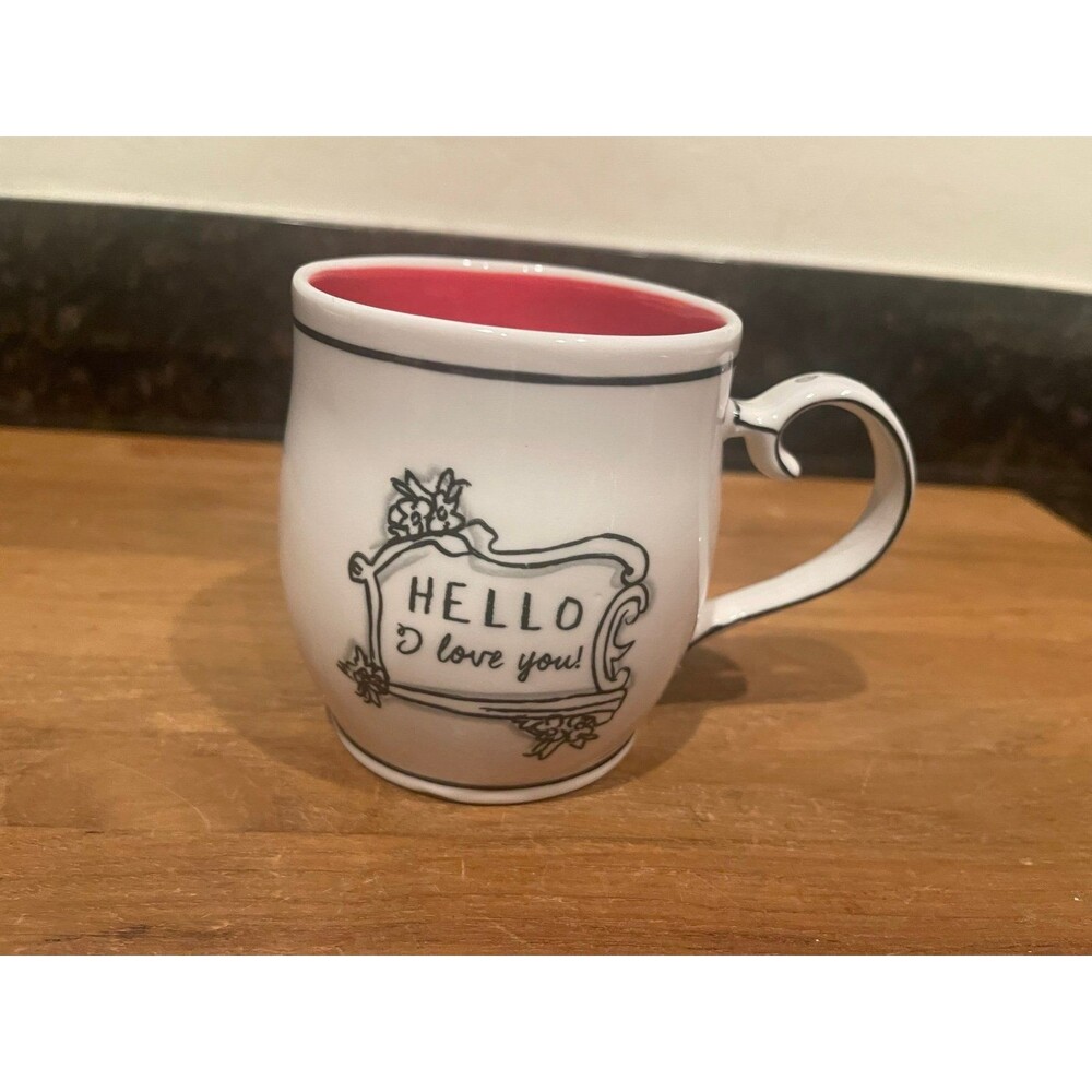Home Essentials Katie Mandy “hello I love you” Good cup